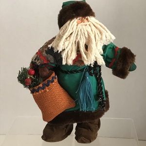 Brinn's PGH 10" Santa Claus Doll - Vintage - Made In Taiwan R.O.C.
